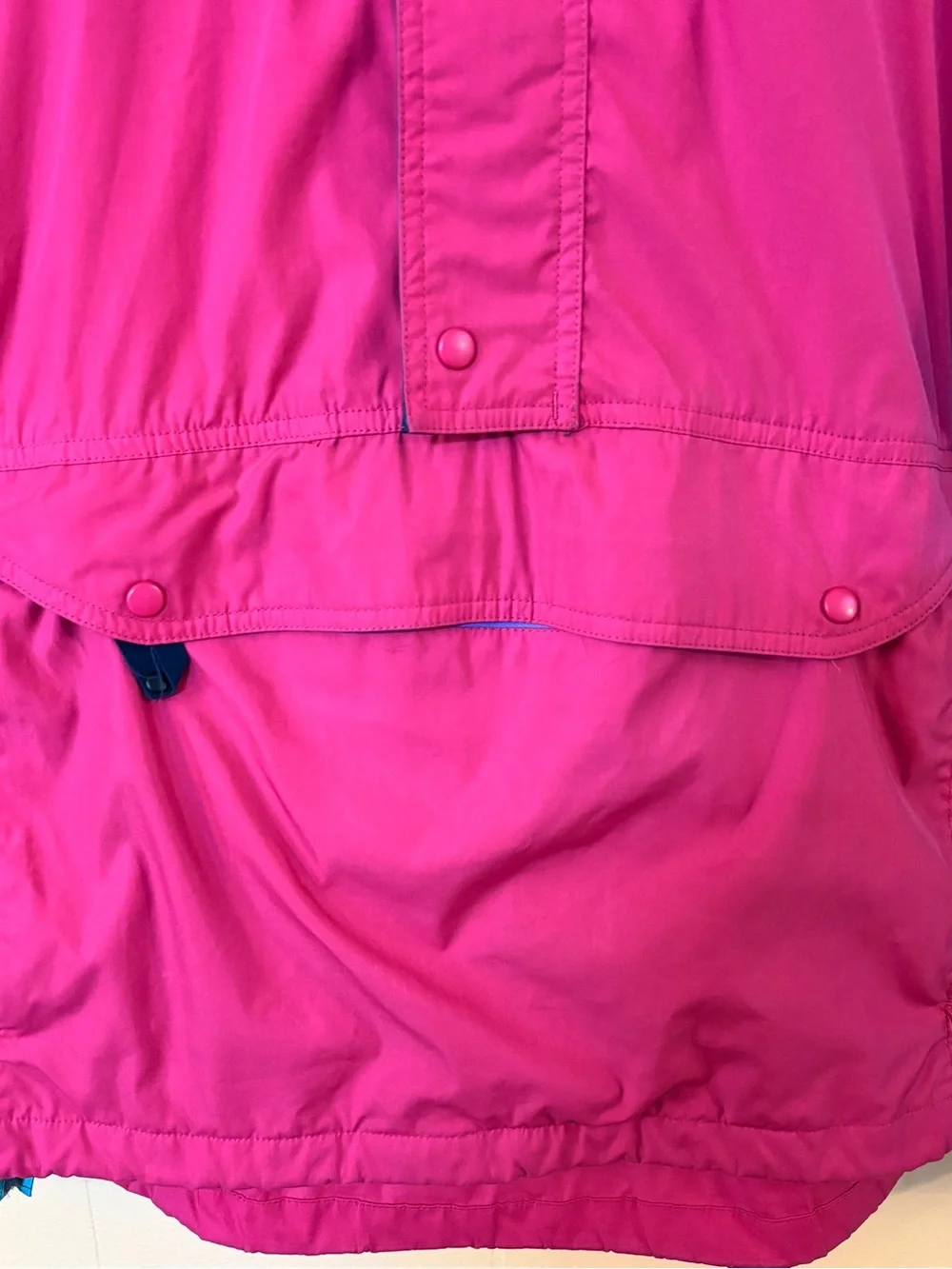 Vintage Nike ACG Mens Pink & Teal Hooded Anorak Jacket